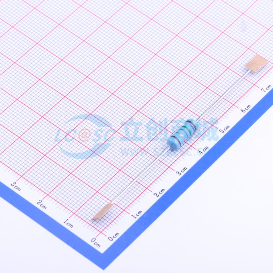 点击查看大图 MF1W-15.8Ω±1%实物图