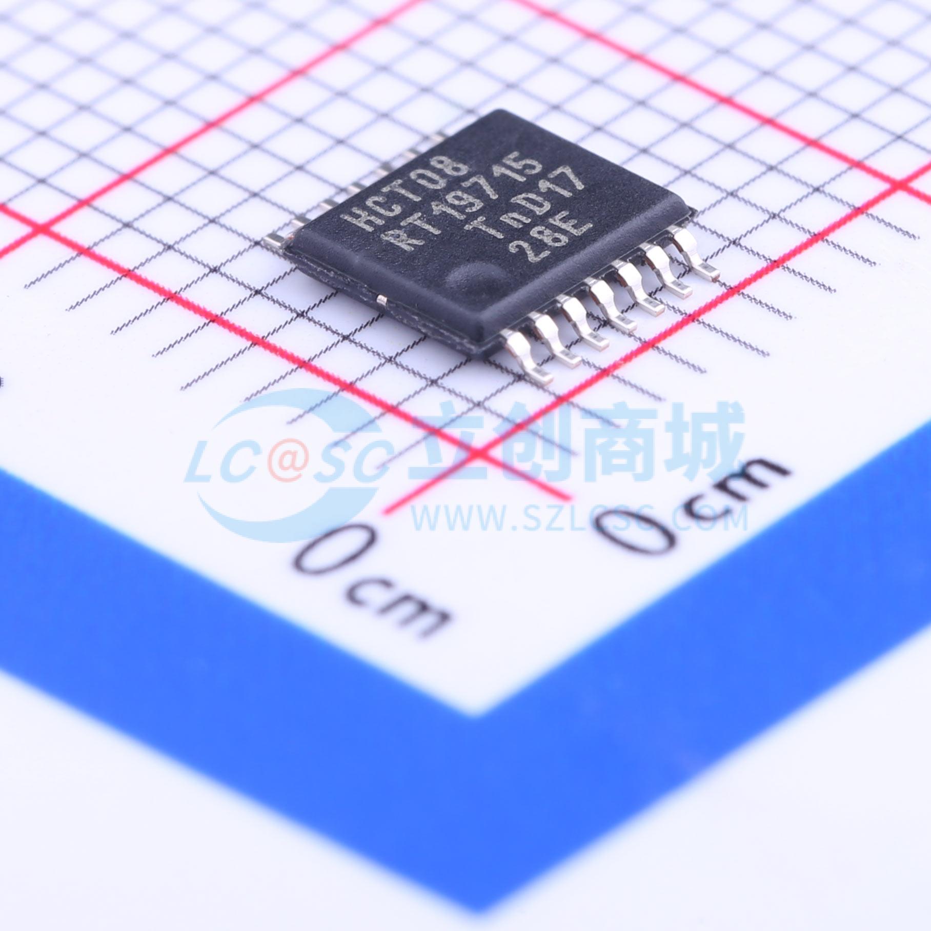 点击查看大图 74HCT08PW,118实物图