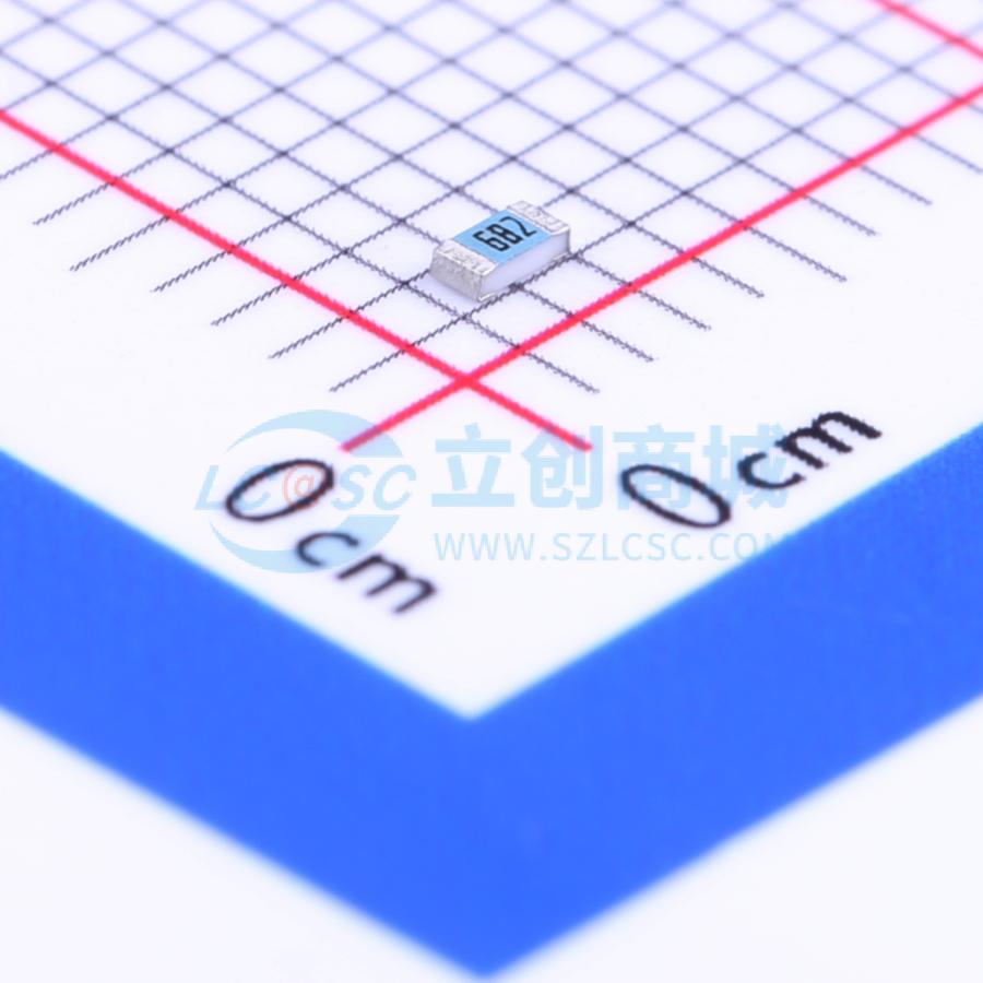 点击查看大图 RK73H1JTTD6801F实物图