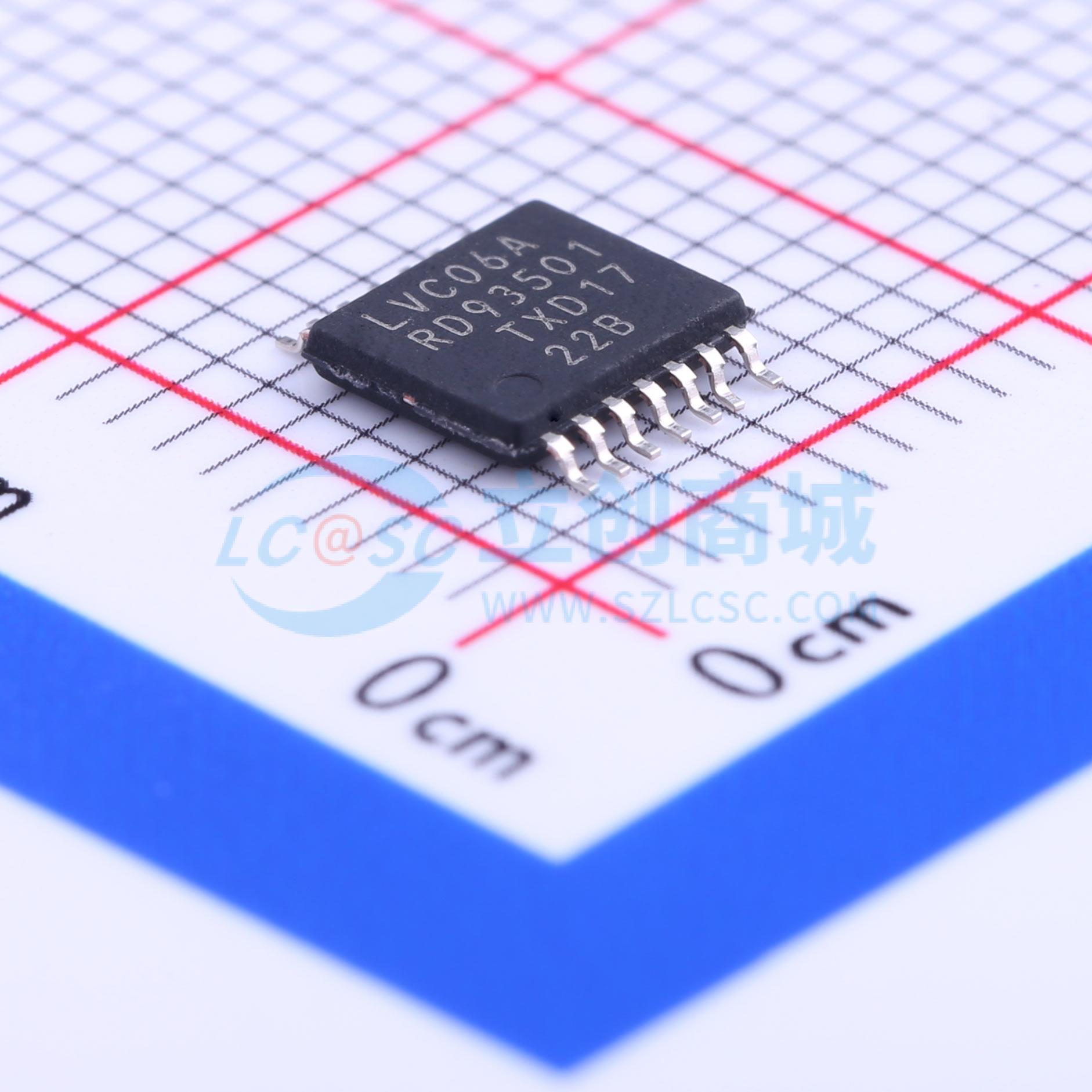 点击查看大图 74LVC06APW,118实物图