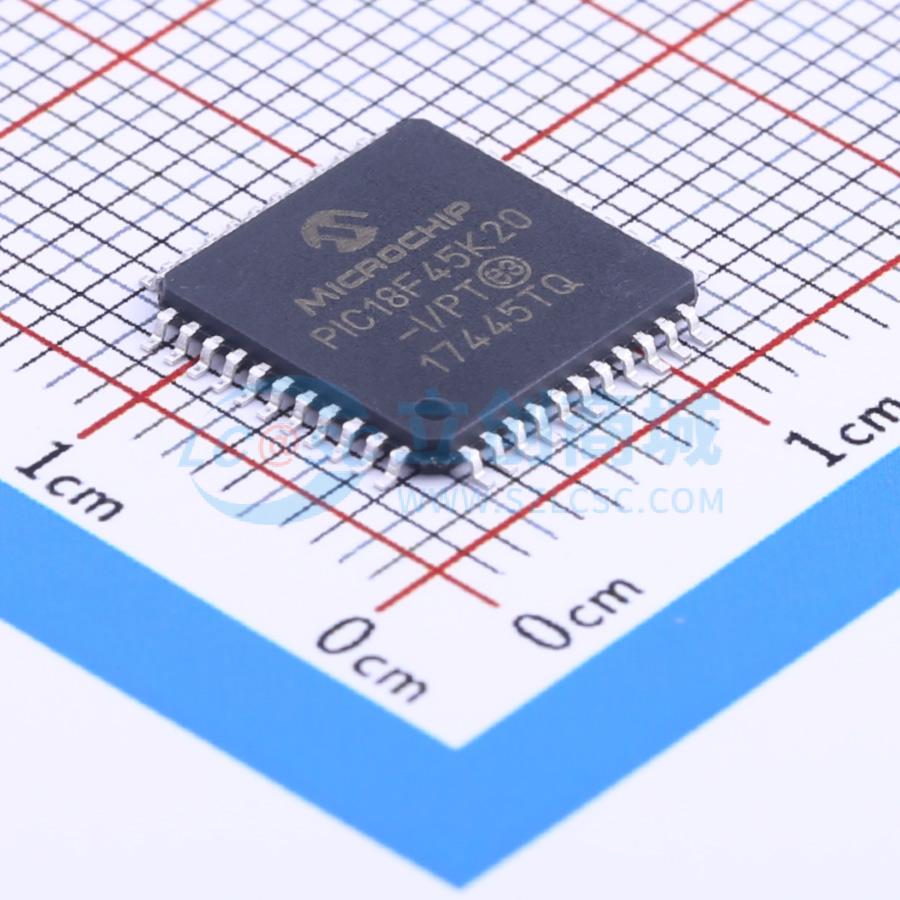 点击查看大图 PIC18F45K20-I/PT实物图