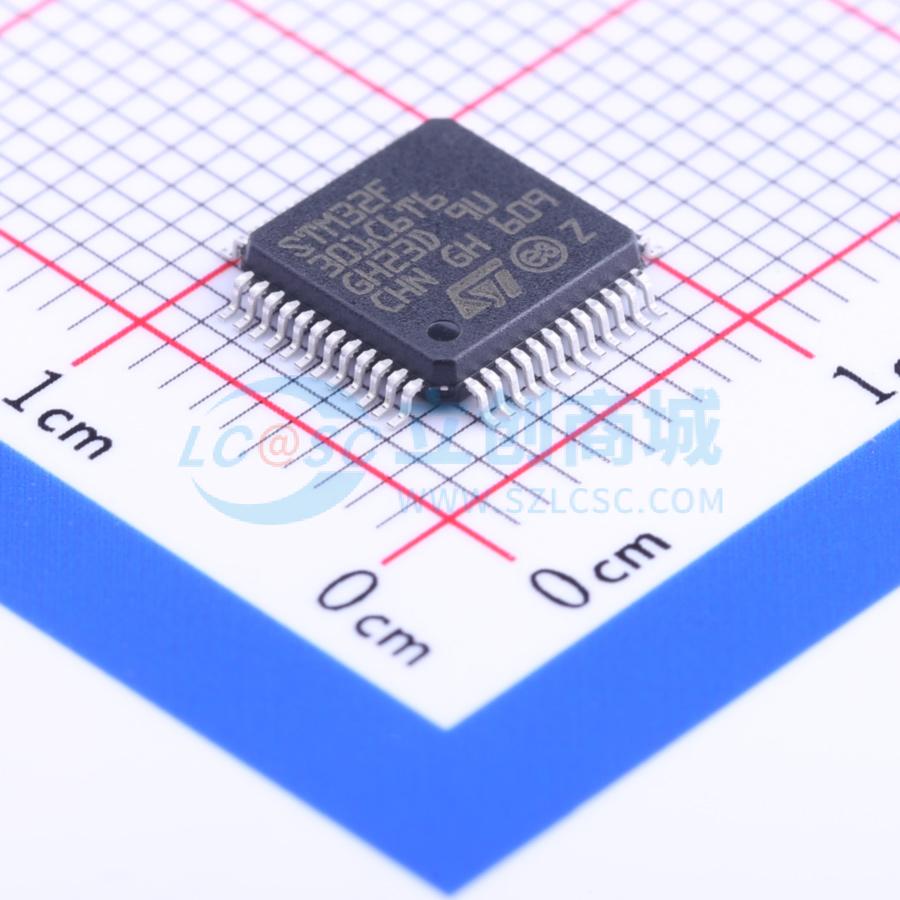 点击查看大图 STM32F301C6T6实物图