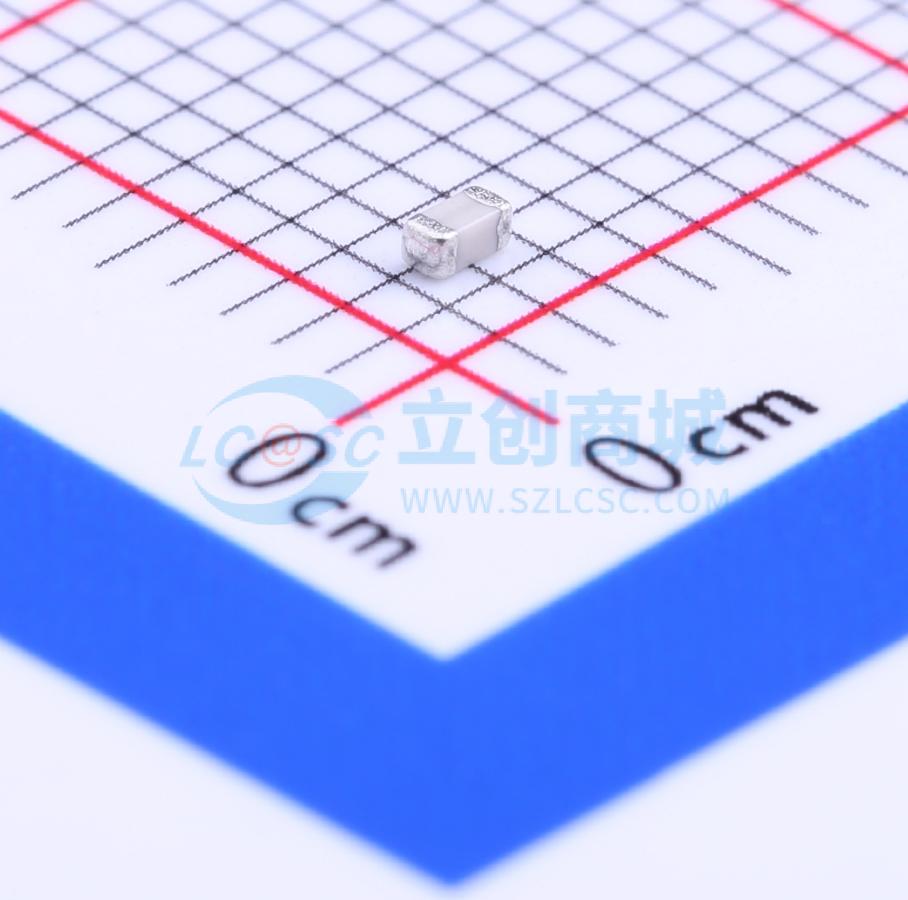 点击查看大图 C0603C100J5GACAUTO实物图