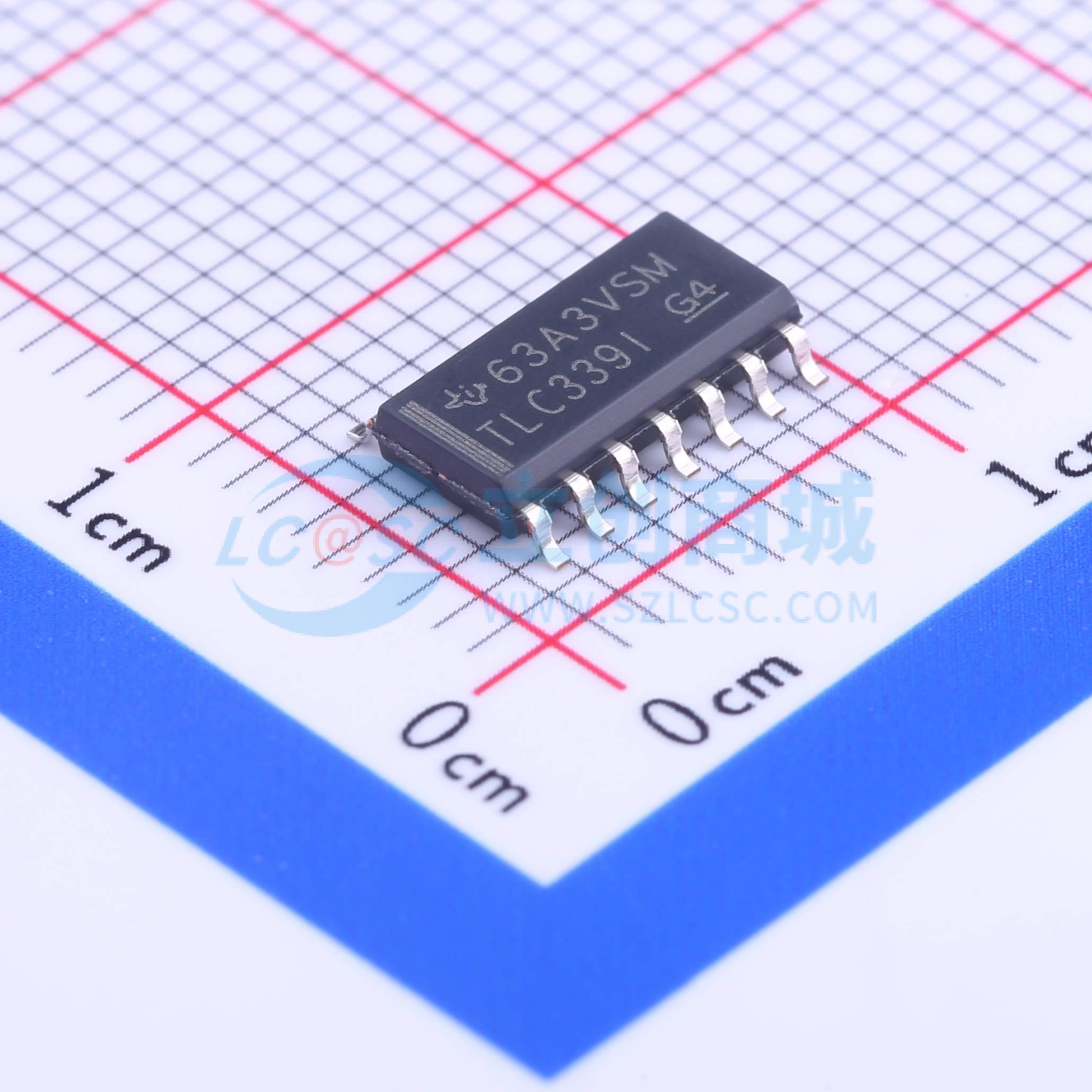 点击查看大图 TLC339IDR实物图