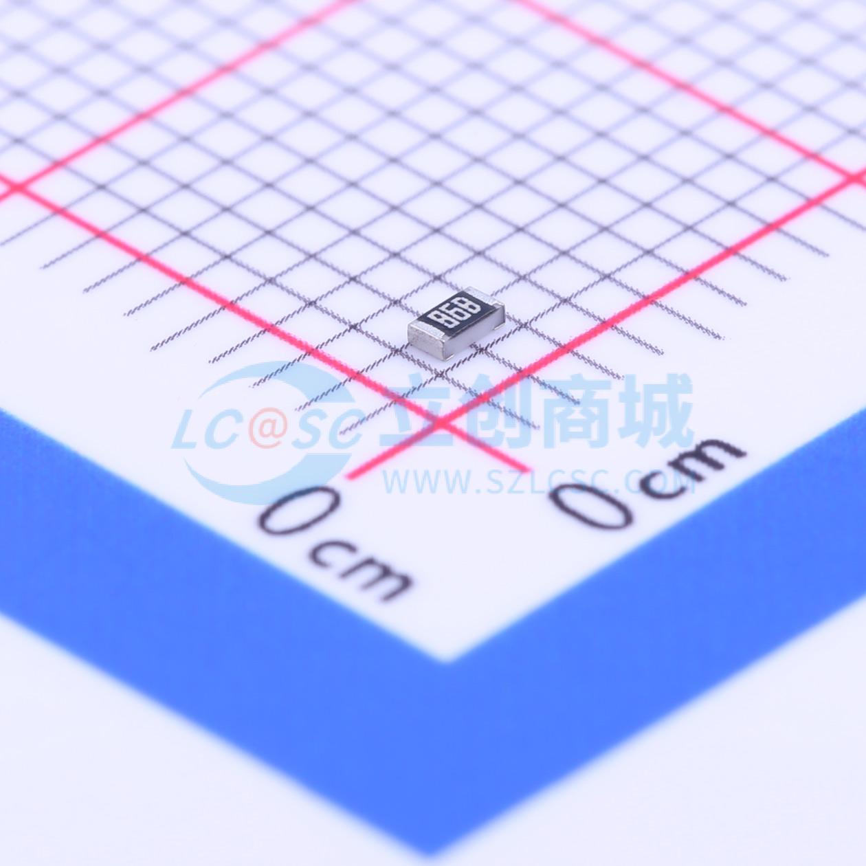 点击查看大图 RC0603FR-077K68L实物图