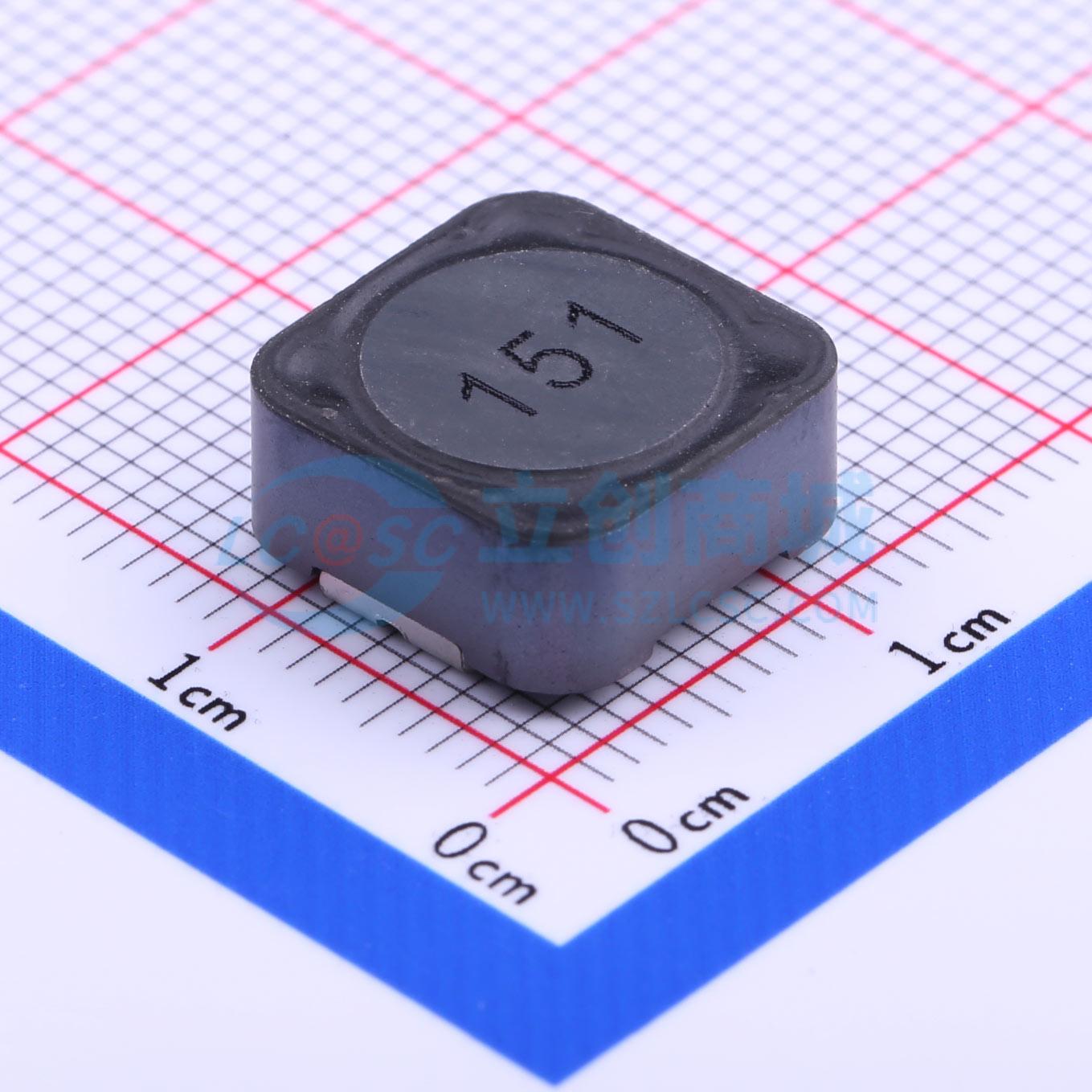 点击查看大图 SWRH1205B-151MT实物图