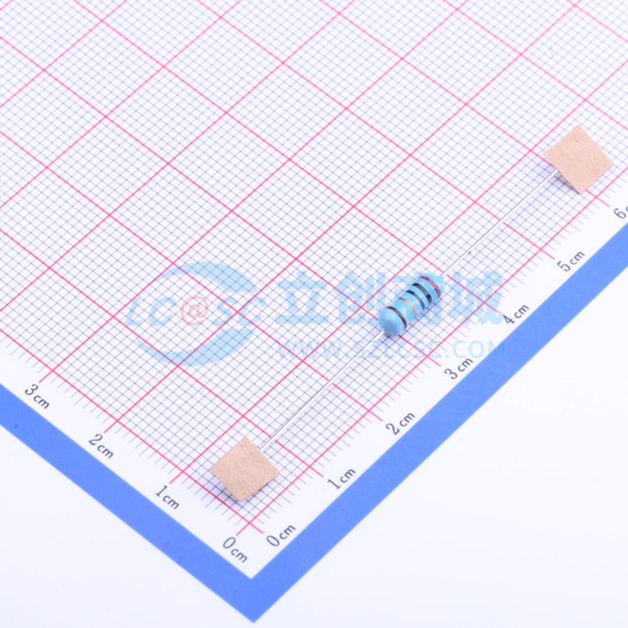 MF1/2W-20Ω±1% T实物图