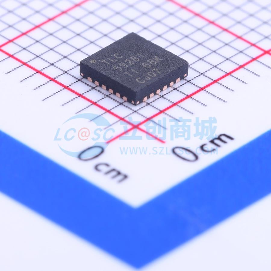 点击查看大图 TLC59281RGER实物图