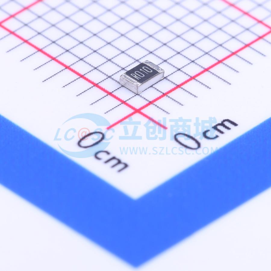 点击查看大图 0805W8F100MT5E实物图