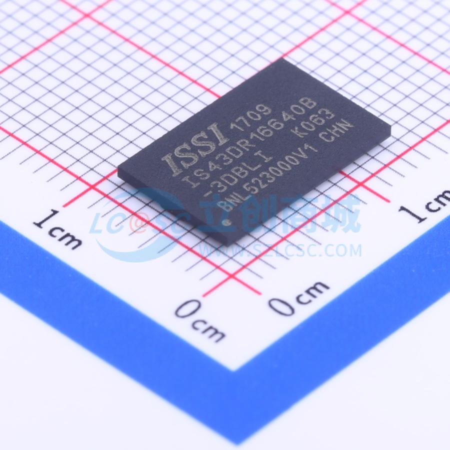 点击查看大图 IS43DR16640B-3DBLI实物图