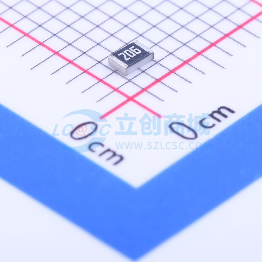 点击查看大图 RC0805JR-0720ML实物图