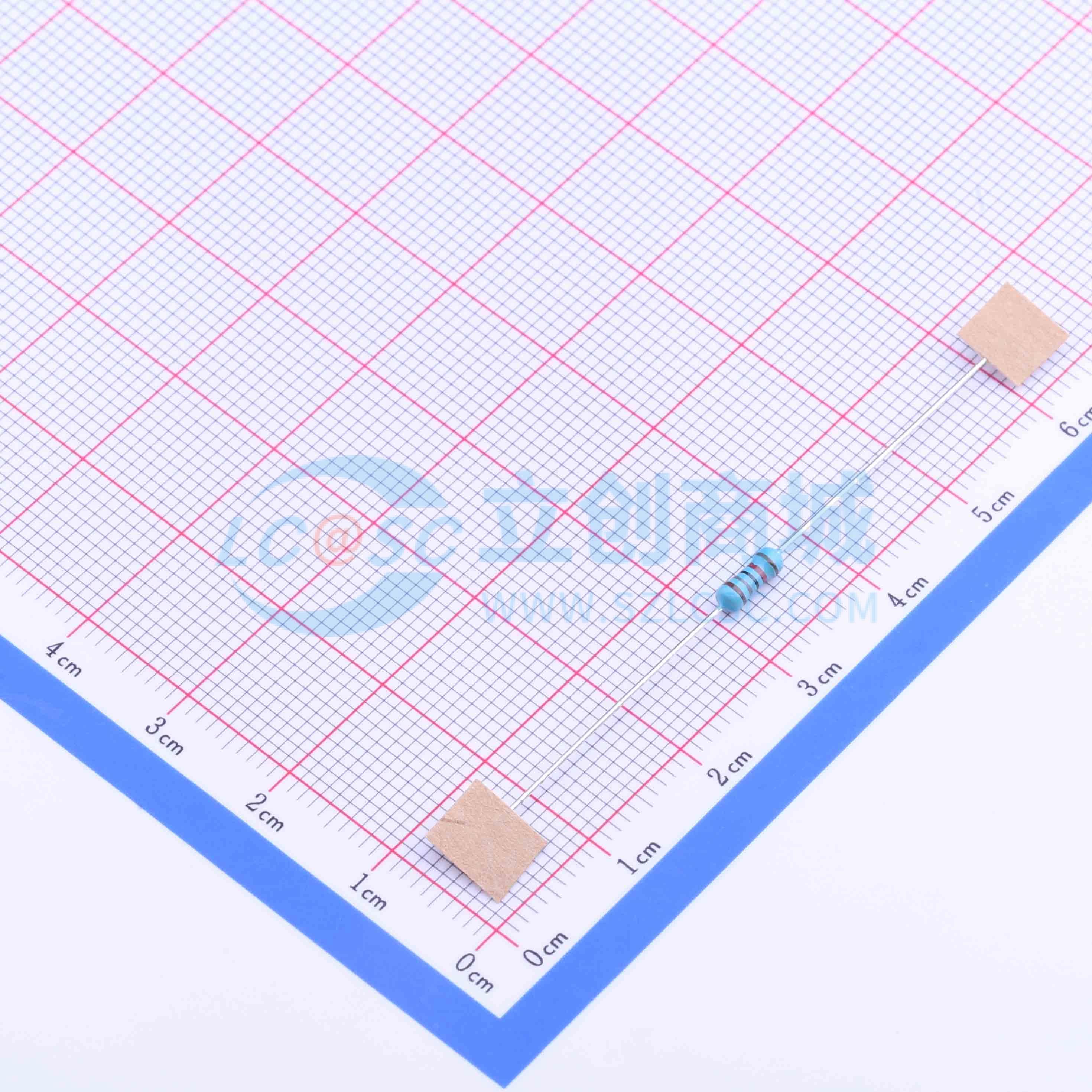 点击查看大图 MF1/2WS-18KΩ±1% T实物图