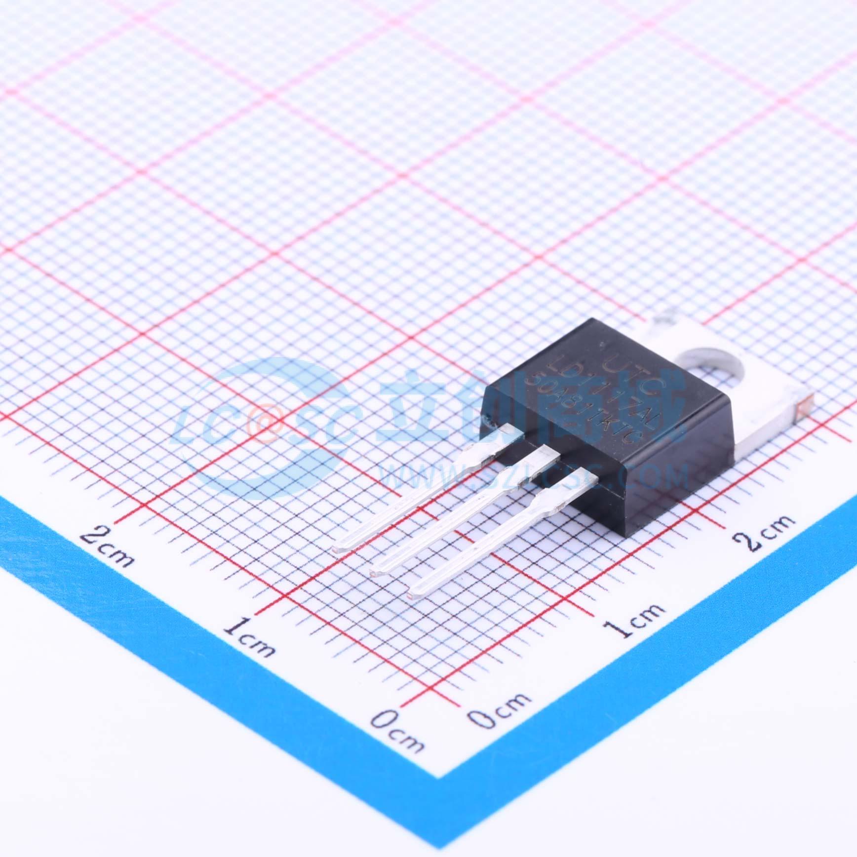点击查看大图 LD1117AL-50-TA3-A-T实物图
