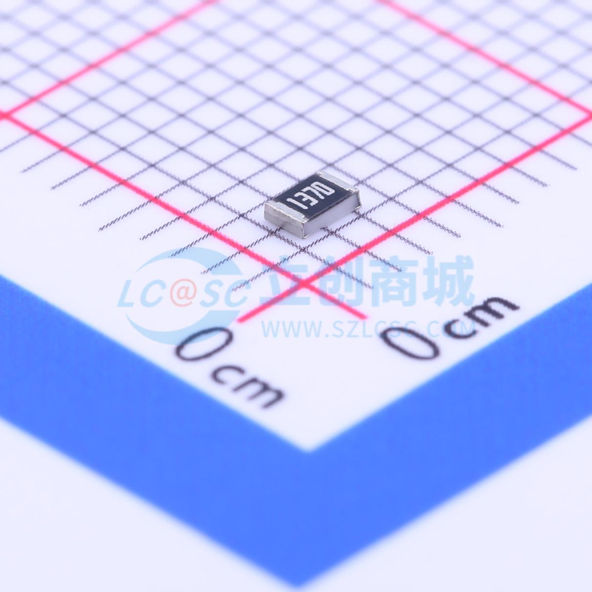 点击查看大图 RC0805FR-07137RL实物图