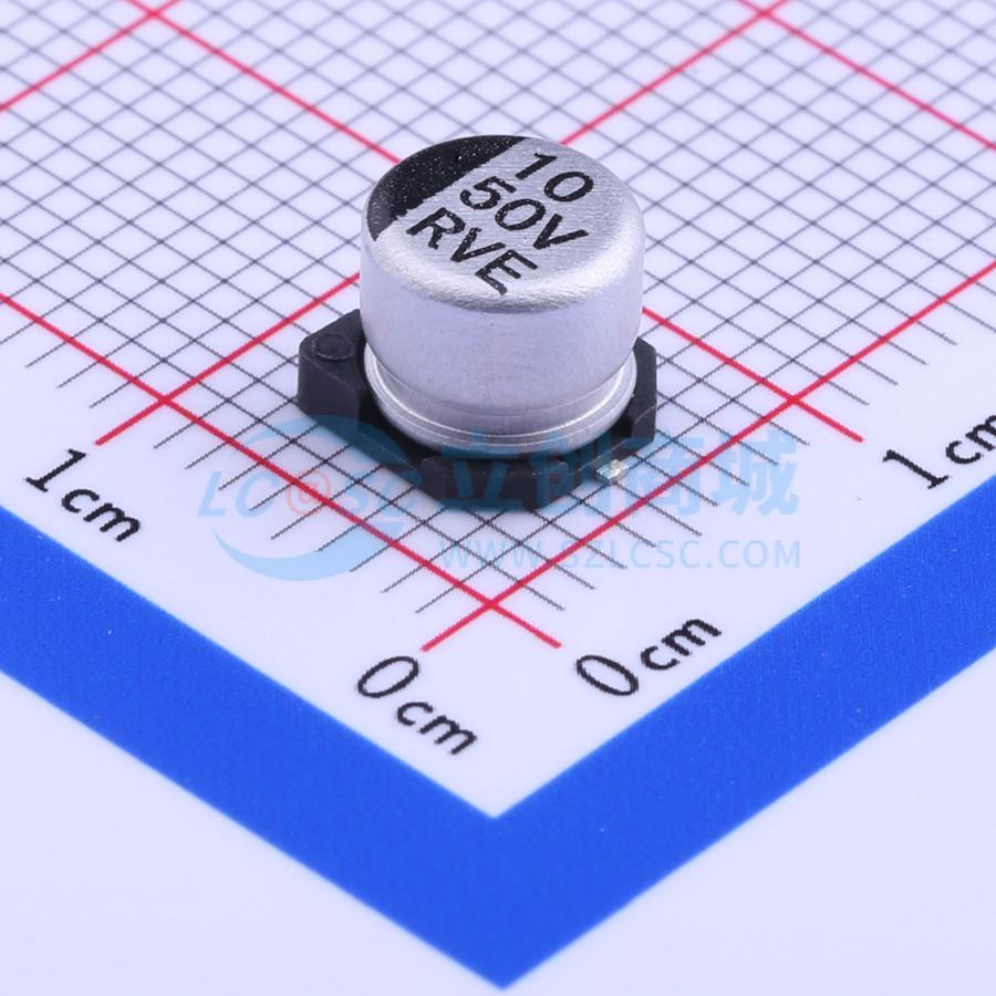 点击查看大图 RVE1H100M0605实物图