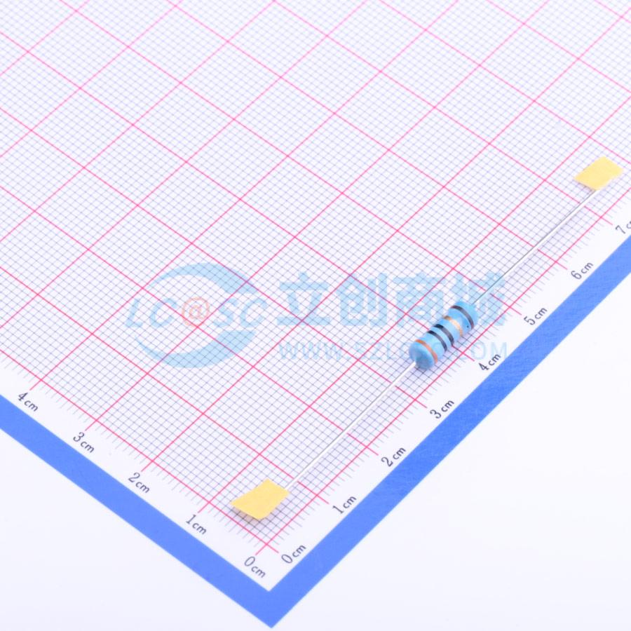点击查看大图 MF1W-30Ω±1%实物图