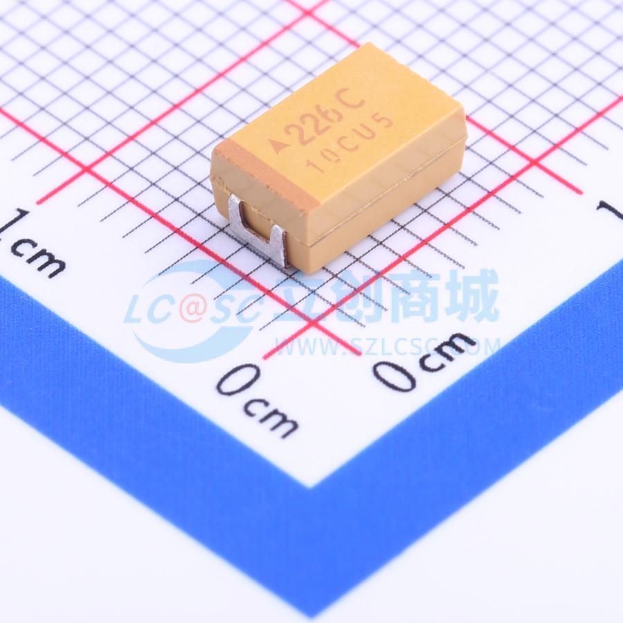 点击查看大图 TAJD226M016RNJ实物图