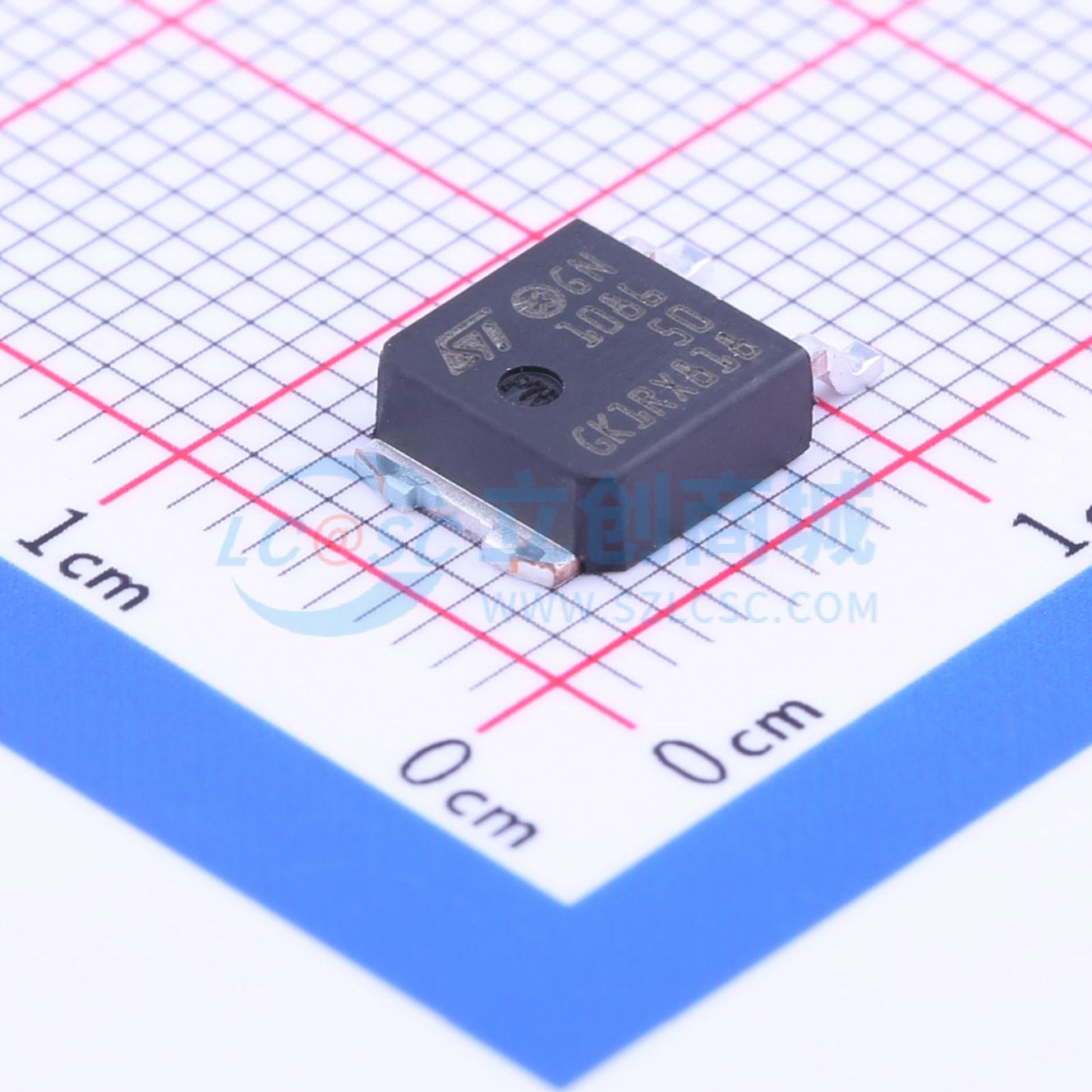 点击查看大图 LD1086DT50TR实物图