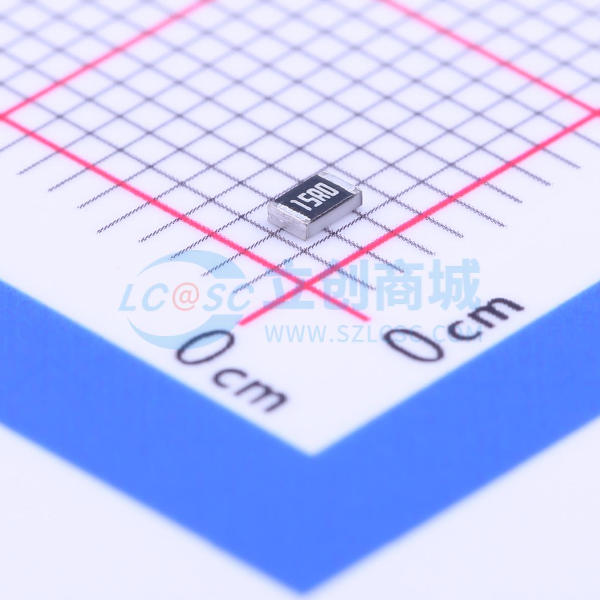 点击查看大图 RC0805FR-7W15RL实物图