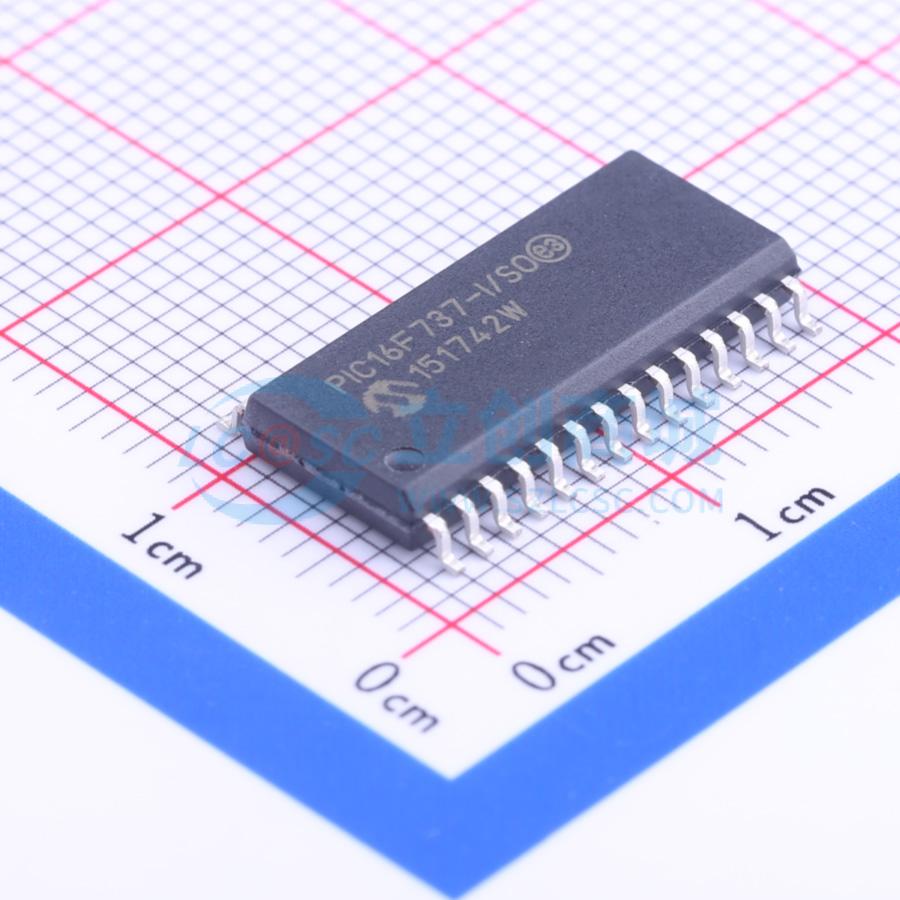 点击查看大图 PIC16F737-I/SO实物图