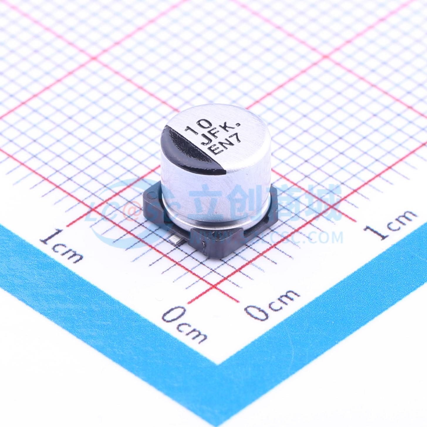 点击查看大图 EEEFK1J100P实物图