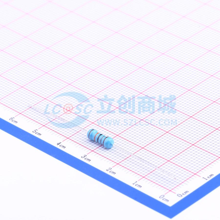 MF1/2W-180KΩ±1% T实物图