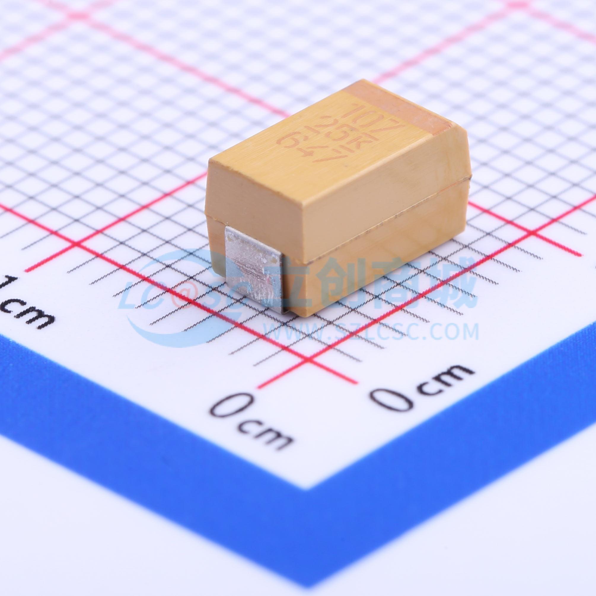 点击查看大图 T491X107M025AT实物图