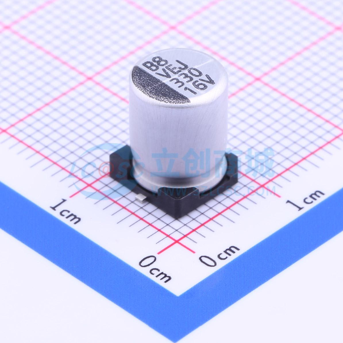 点击查看大图 VEJ331M1CTR-0810实物图