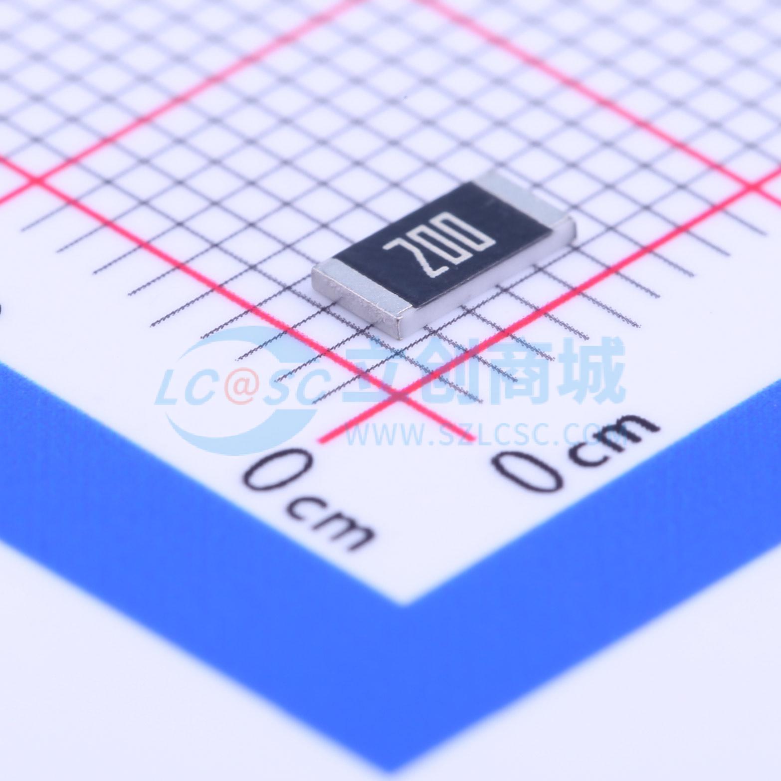点击查看大图 RC2010JK-0720RL实物图