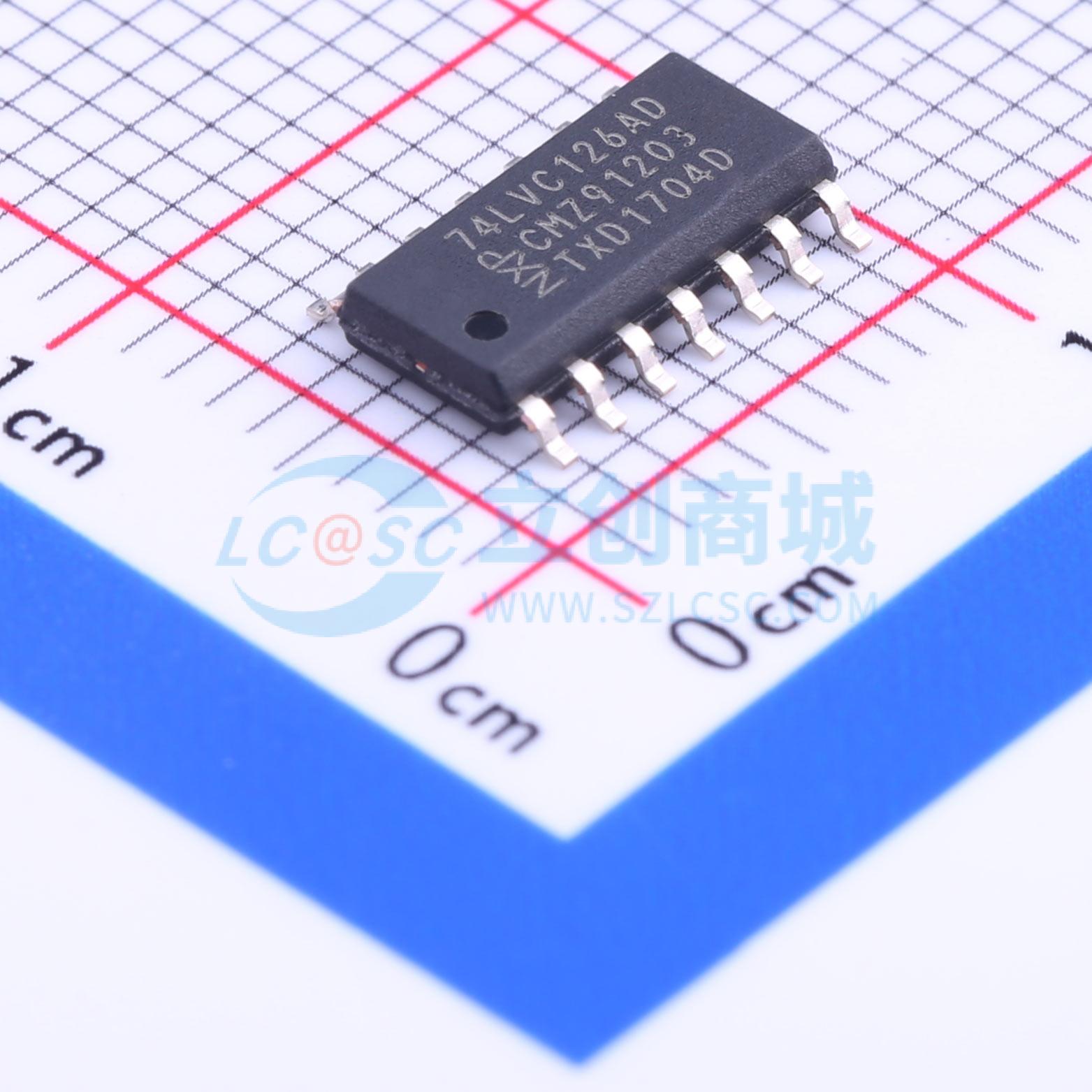 点击查看大图 74LVC126AD,118实物图