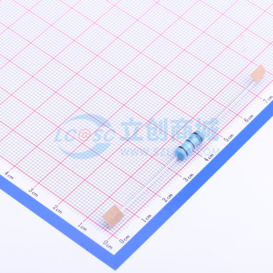 点击查看大图 MF1W-19.1Ω±1%实物图