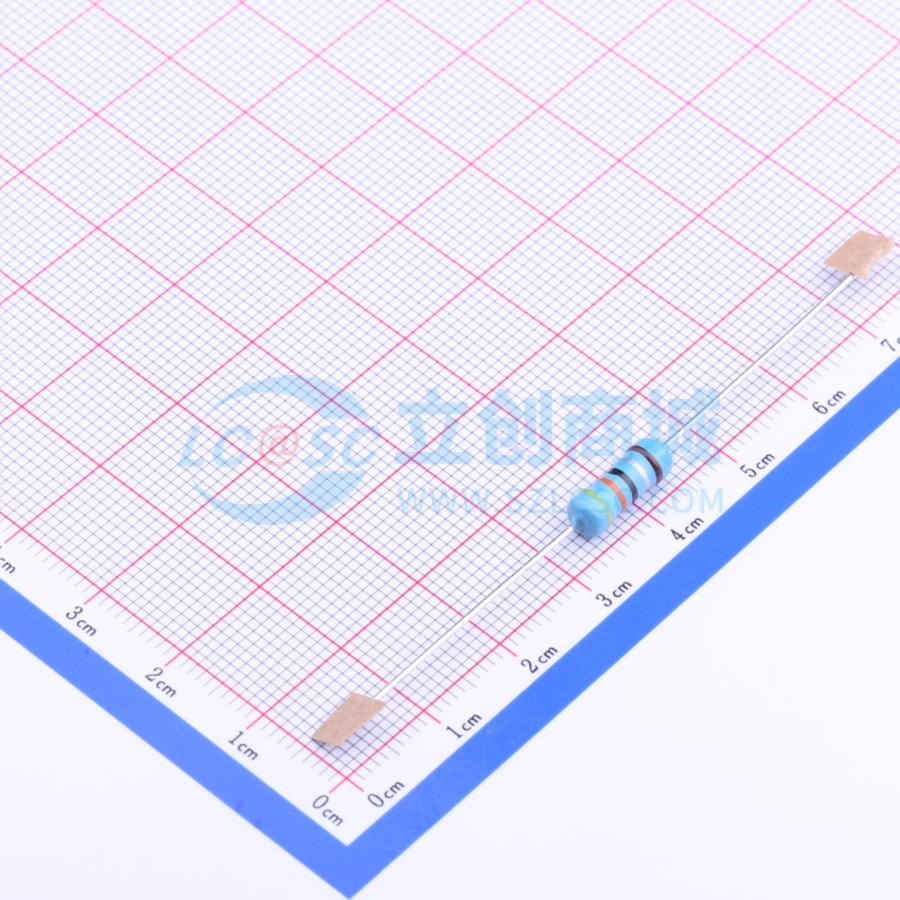 MF1W-4.3Ω±1%实物图
