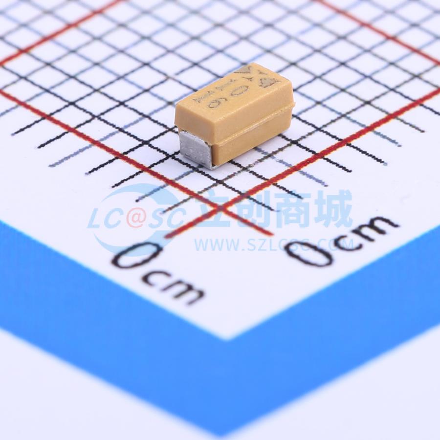 点击查看大图 CA45-A-16V-10uF-M实物图