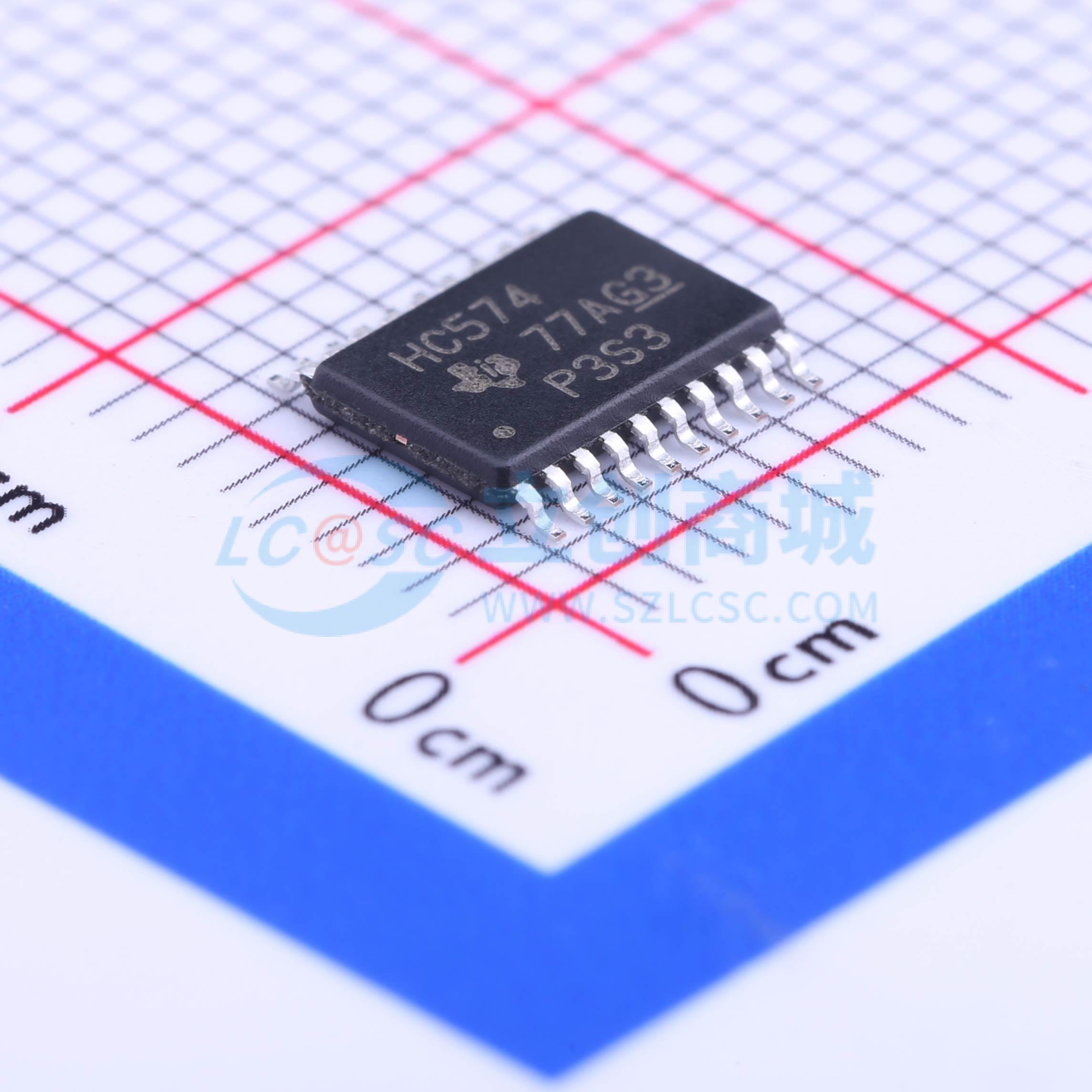 点击查看大图 SN74HC574PWR实物图