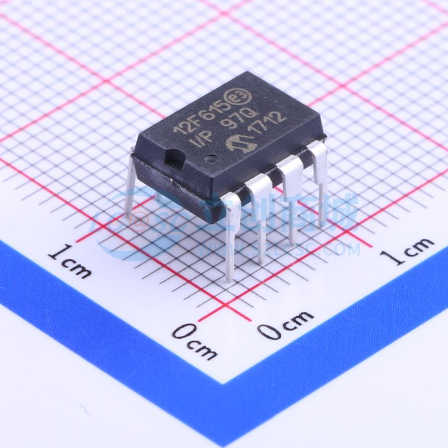 PIC12F615-I/P实物图