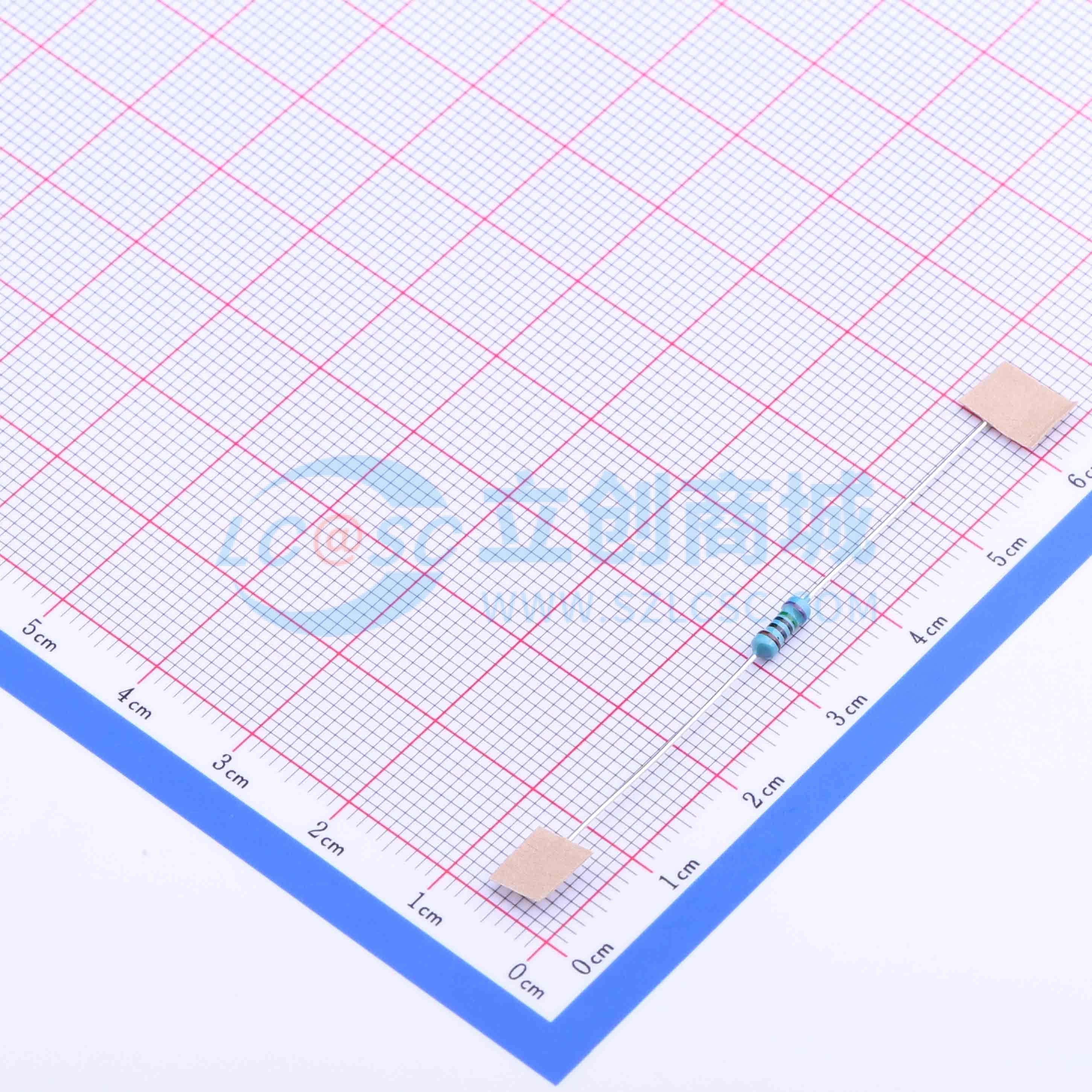 MF1/2WS-750Ω±1% T实物图