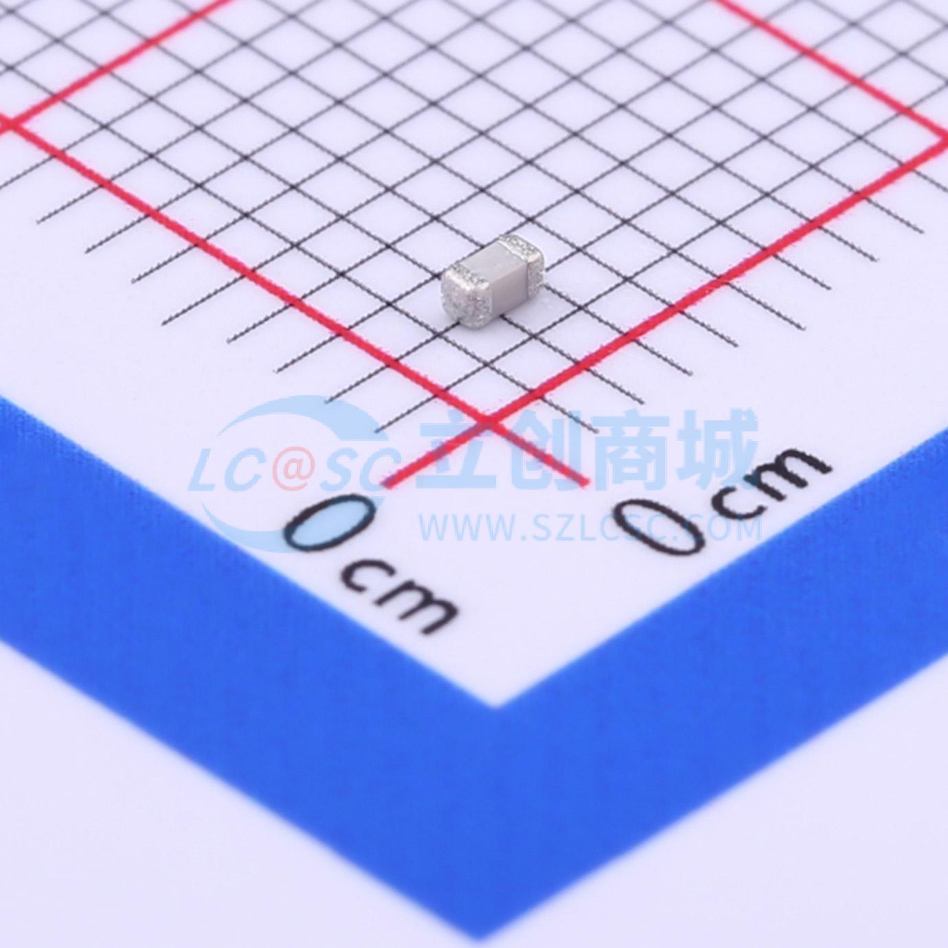 点击查看大图 CC0603CRNPO9BN4R0实物图