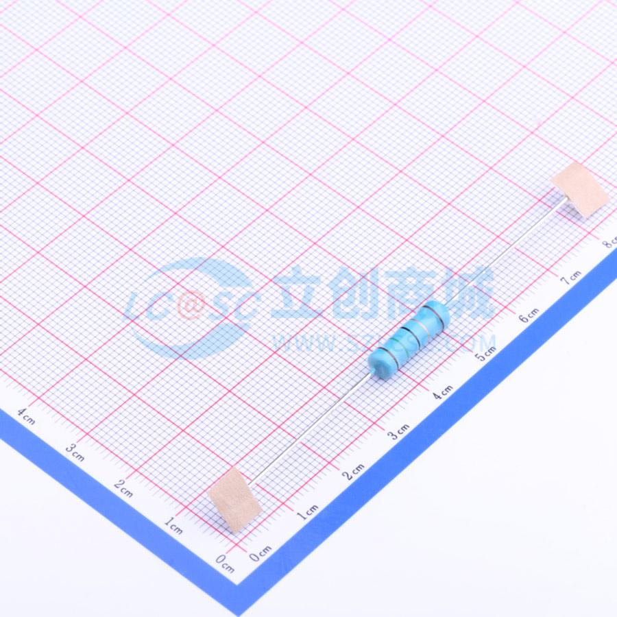 点击查看大图 MF3WS-15Ω±1%实物图
