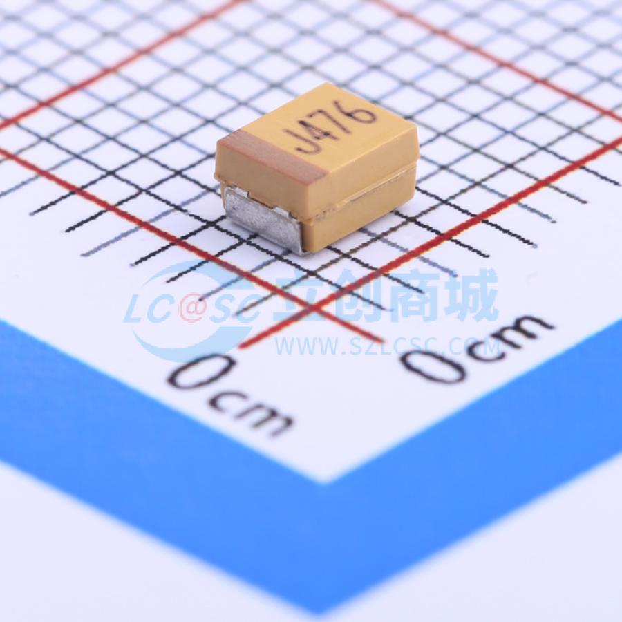 点击查看大图 TC211B476M006Y实物图