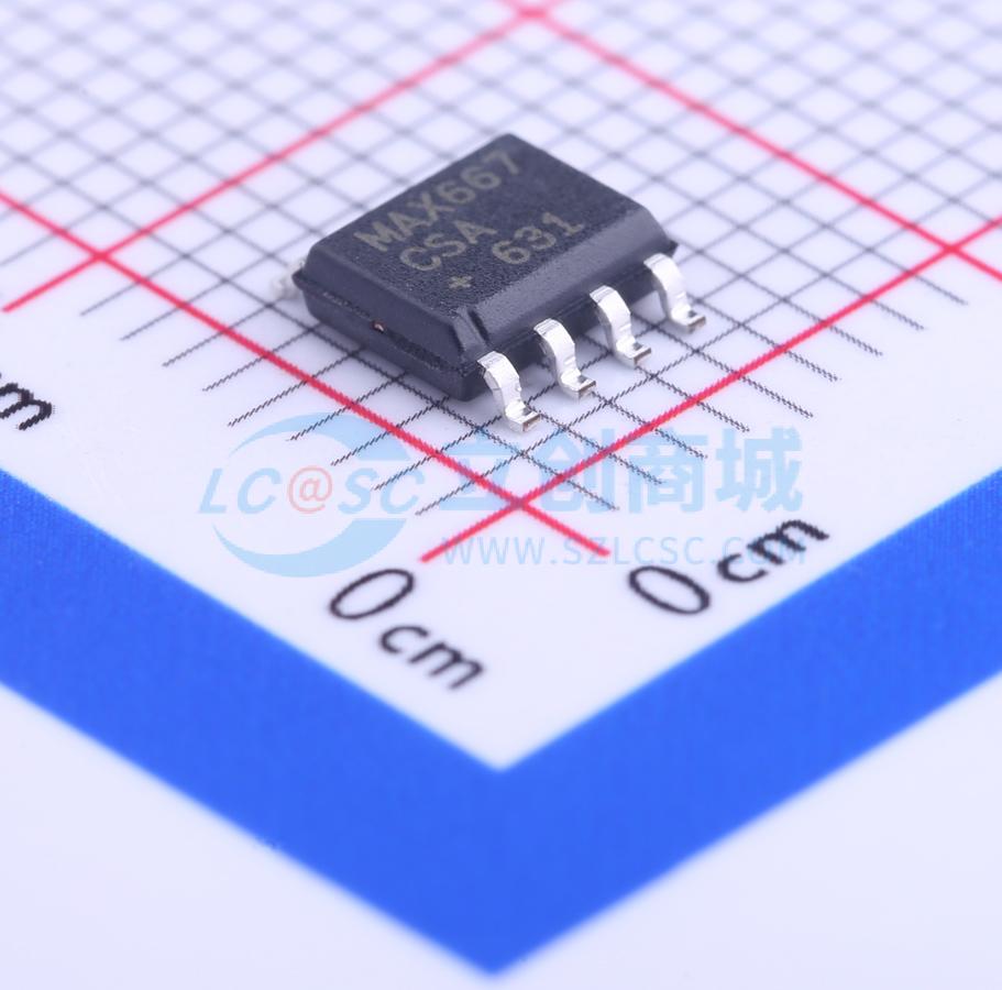 点击查看大图 MAX667CSA+实物图