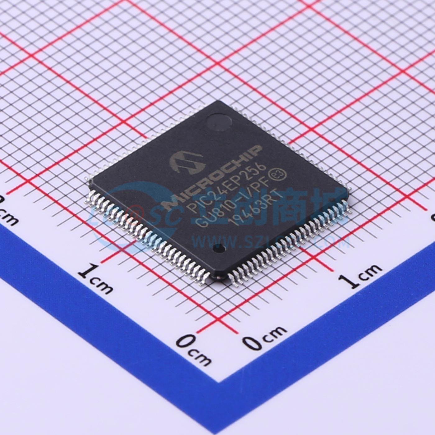 点击查看大图 PIC24EP256GU810-I/PF实物图