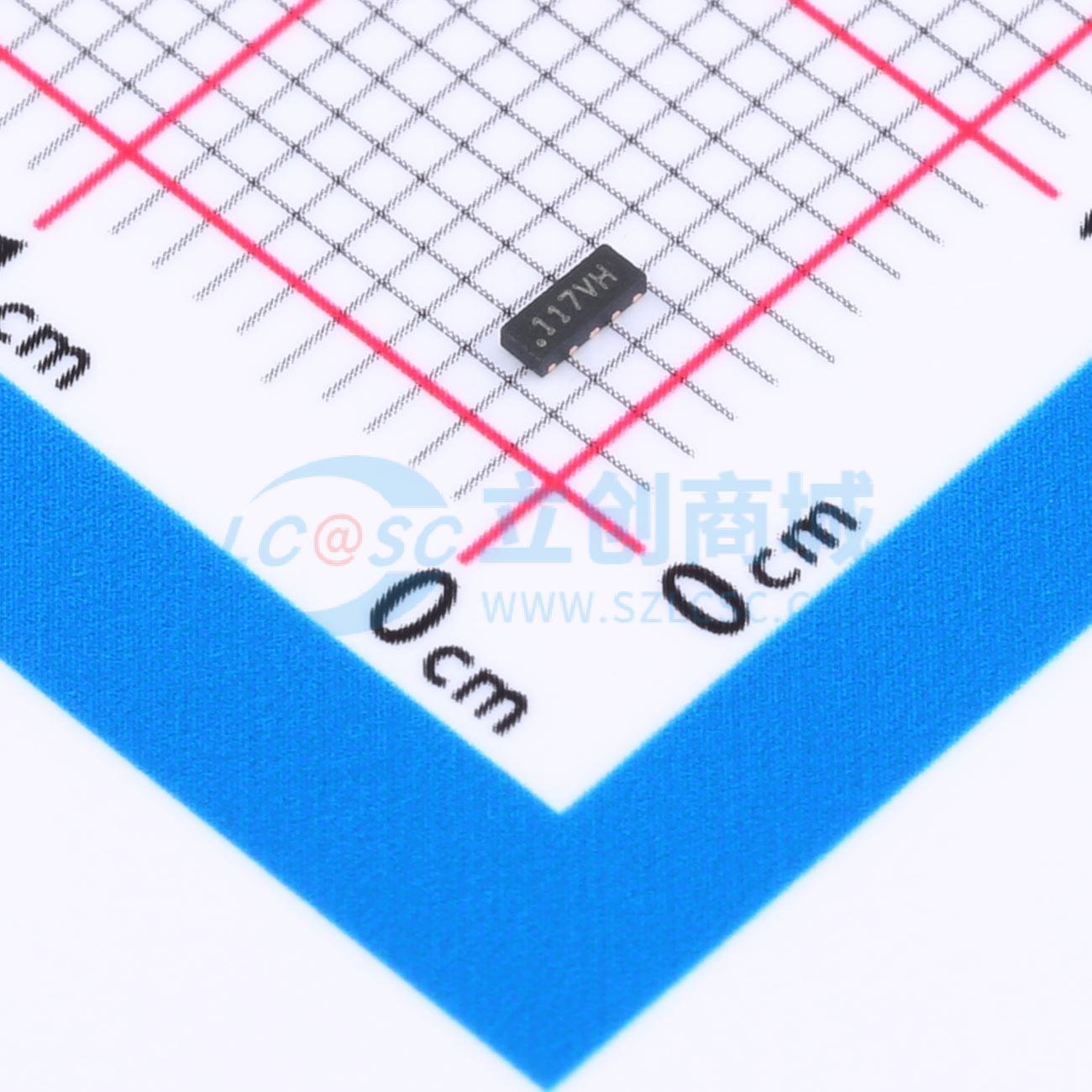 点击查看大图 TPD4E05U06DQAR实物图