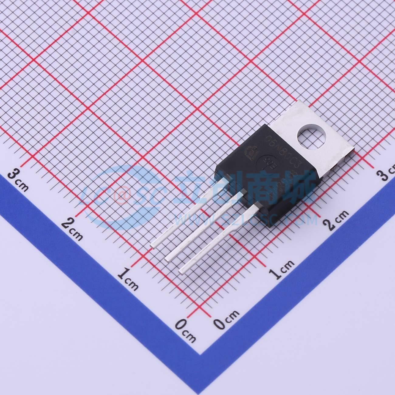 SPP06N80C3XKSA1实物图