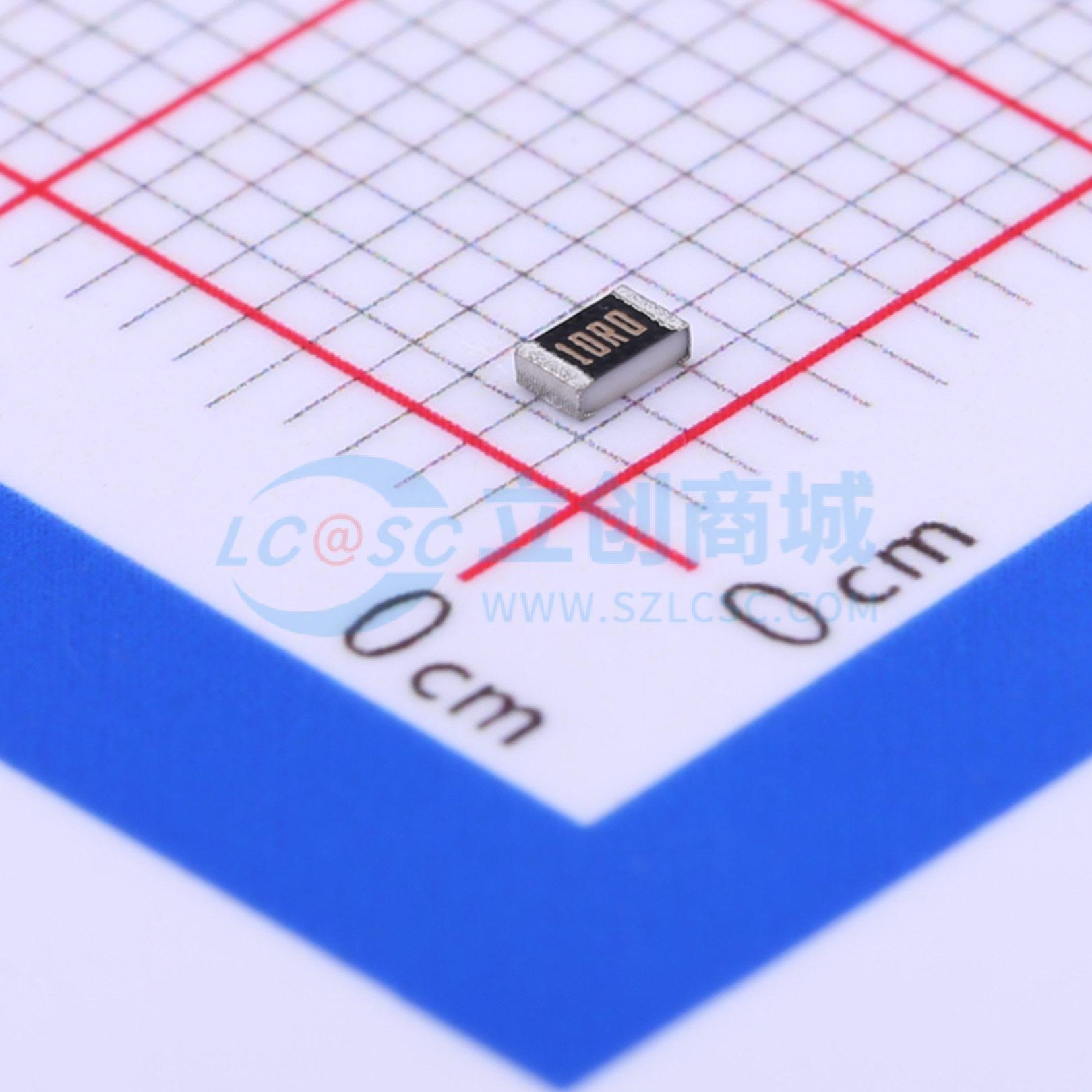 点击查看大图 RNCS0805BKE10R0实物图