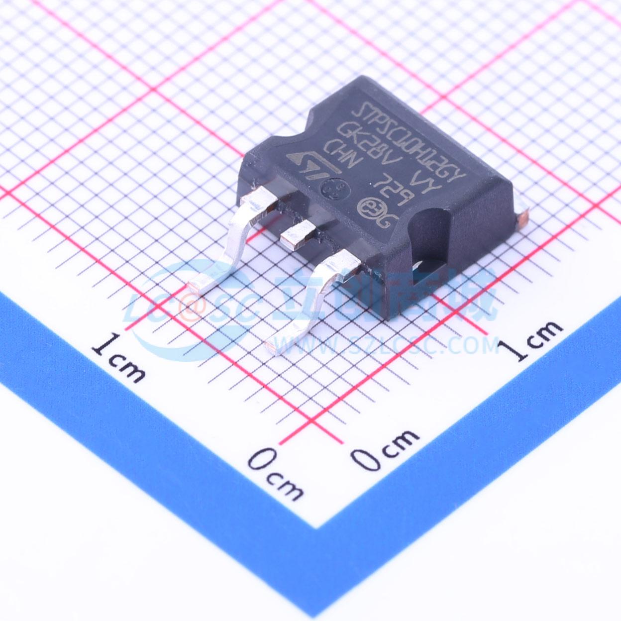 点击查看大图 STPSC10H12GY-TR实物图