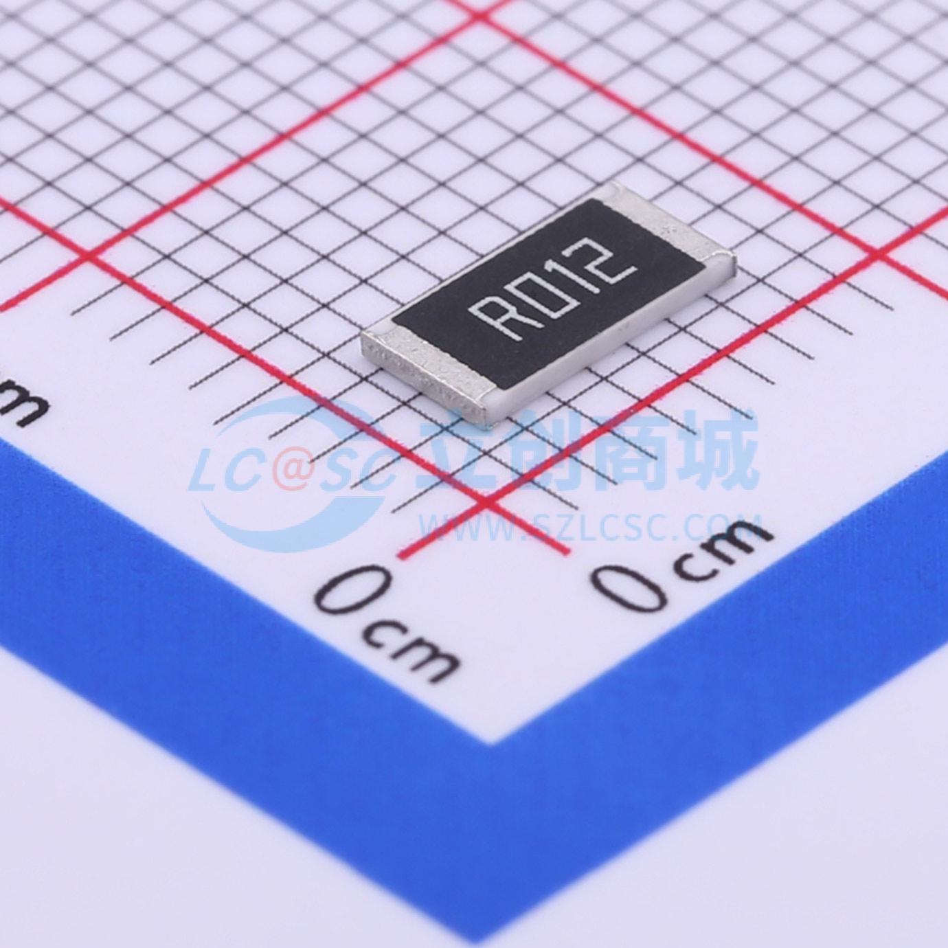 点击查看大图 CR2512J0R012E04实物图