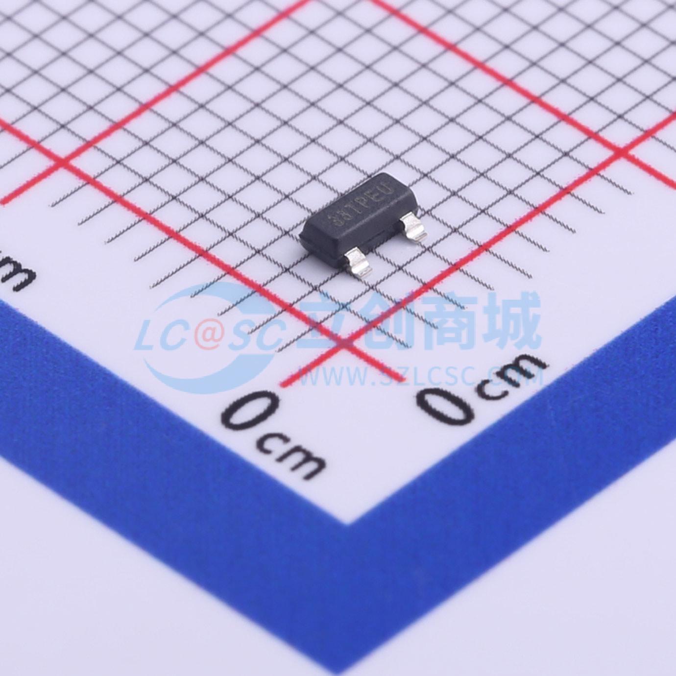 点击查看大图 MCP1810T-33I/TT实物图
