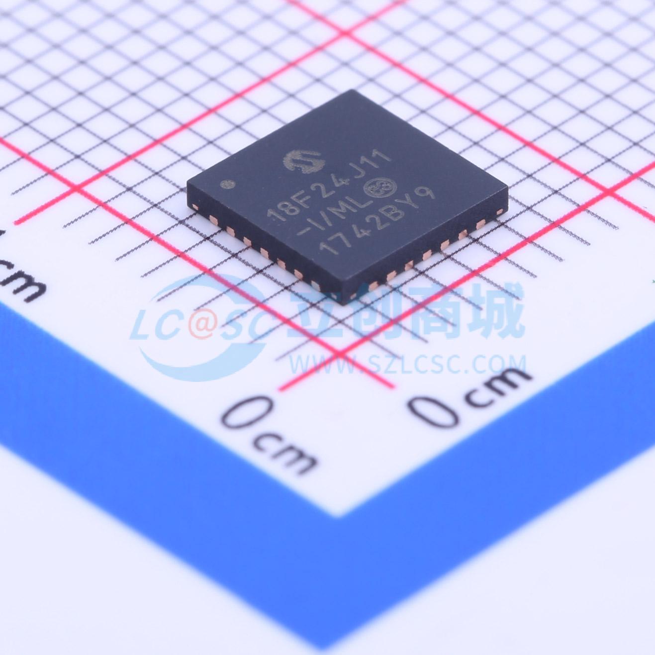 PIC18F24J11-I/ML实物图
