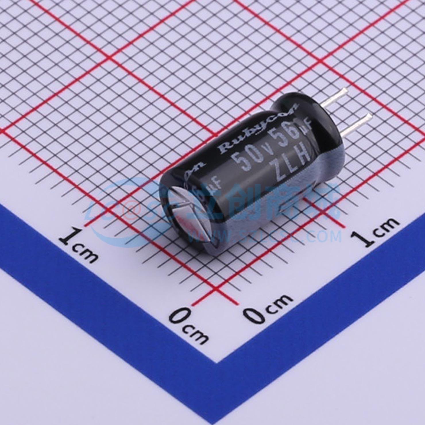 点击查看大图 50ZLH56MEFCCE6.3X11实物图