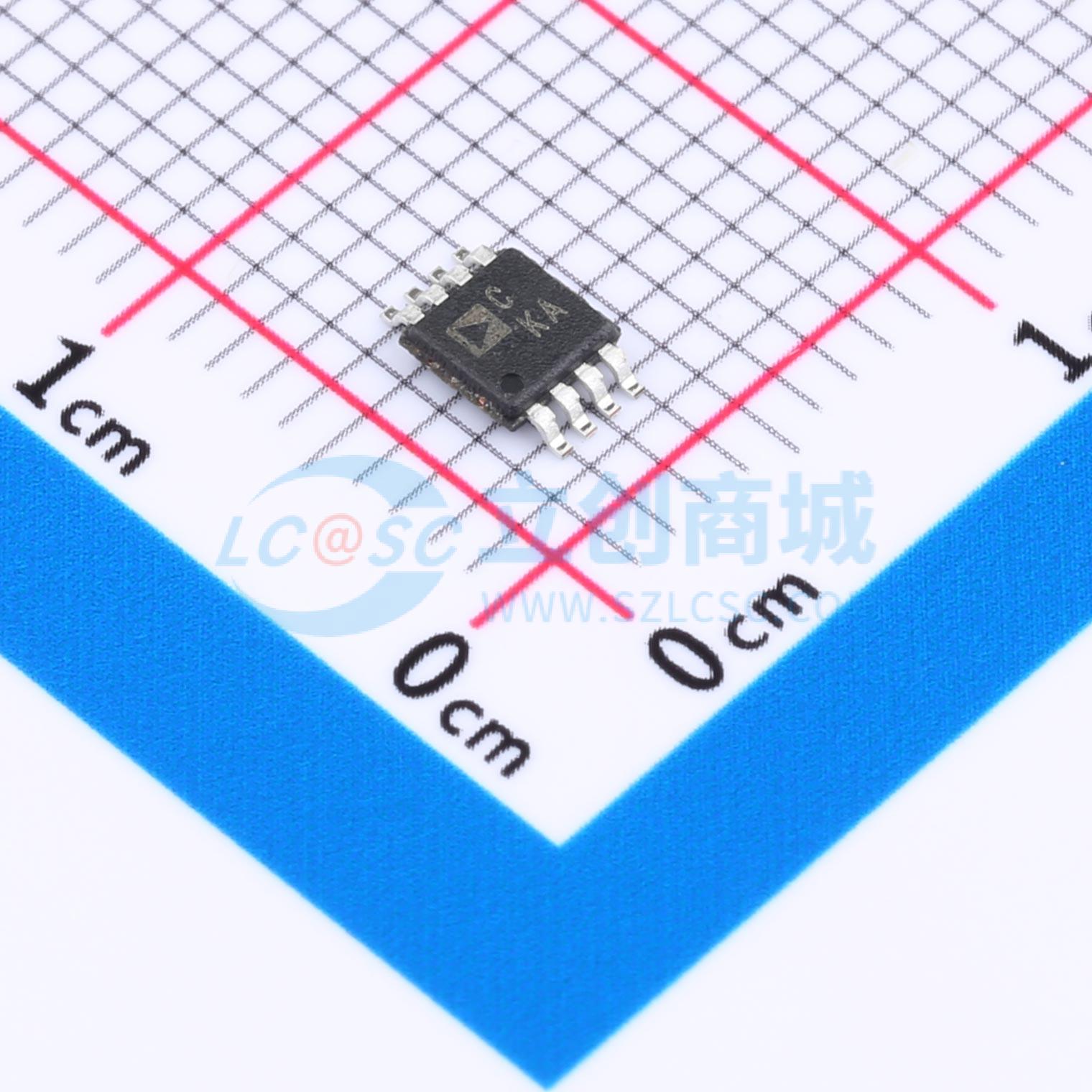 点击查看大图 AD7314ARMZ实物图